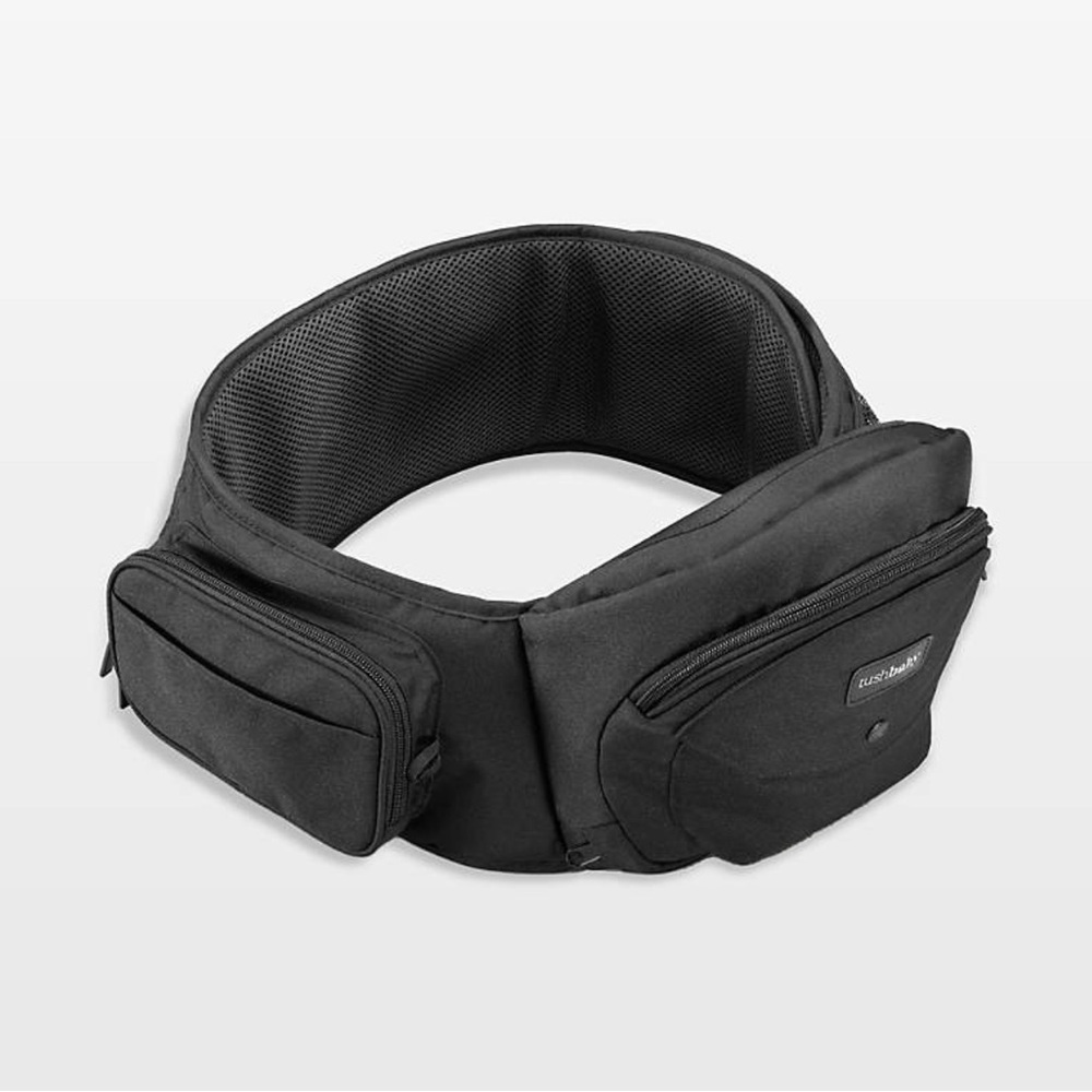 Kids Black Waist Bag